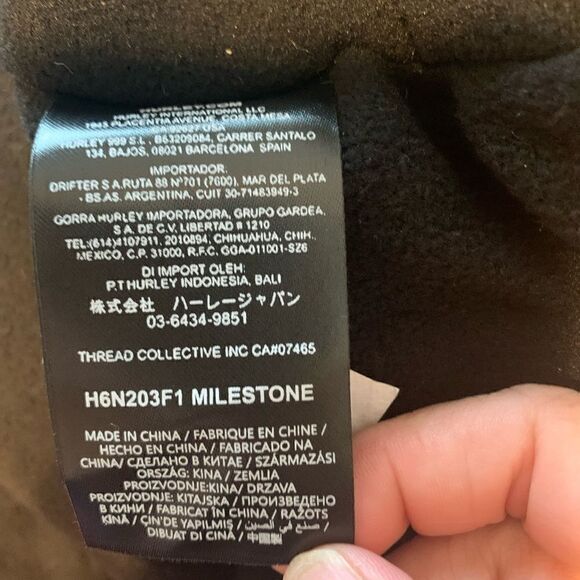 Hurley Milestone Gray coat size XXL - Picture 6 of 10